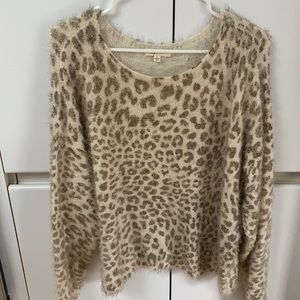 Cheetah sweater